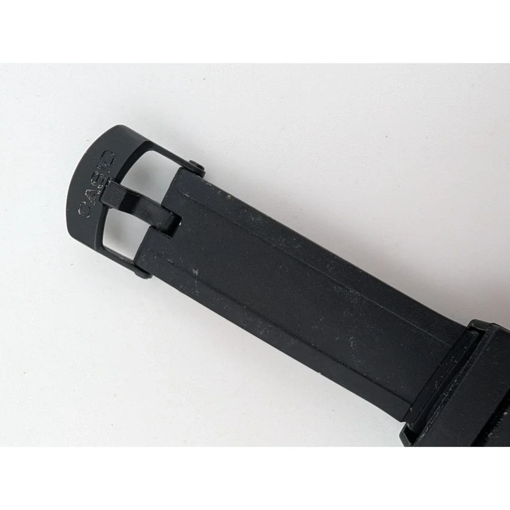 Casio MRW200H Men's Watch 43mm Case Black Resin Band- New Battery
